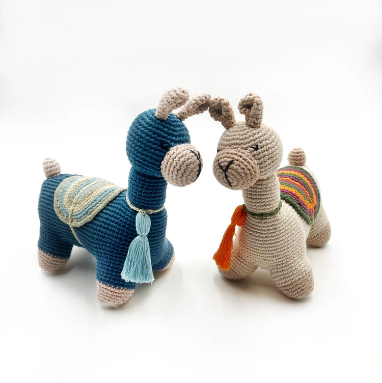 Knitted Llama Plush Toy