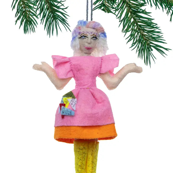 Weird Barbie Ornament