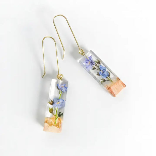 Forget Me Not Remembrance Earrings