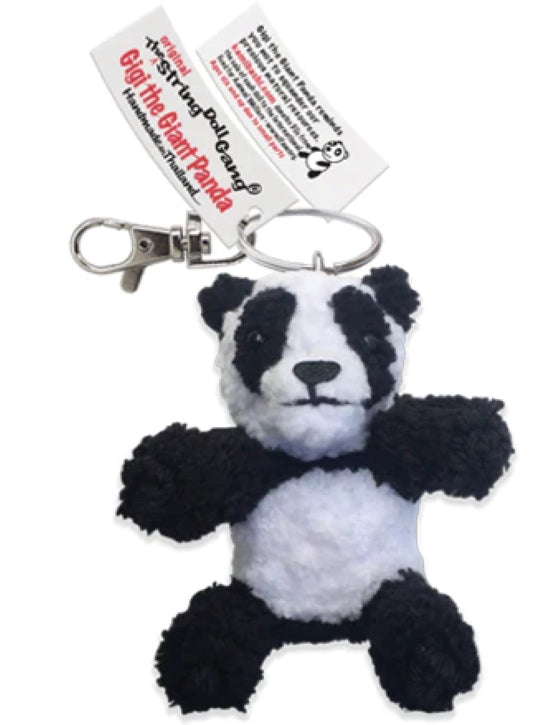 Gigi The Giant Panda String Doll Keychain