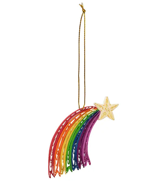 Quill Rainbow Ornament