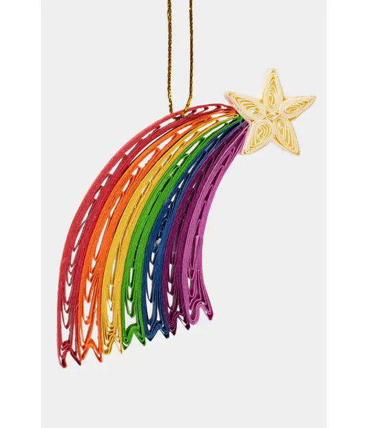 Quill Rainbow Ornament