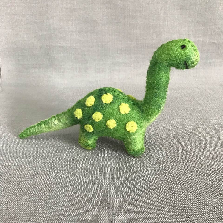 Felted Dinosaur Stuffed Animal