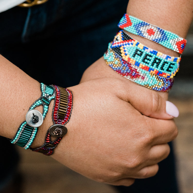 Peace Beaded Friendship Bracelet — World Cup Cafe & Fair Trade Market