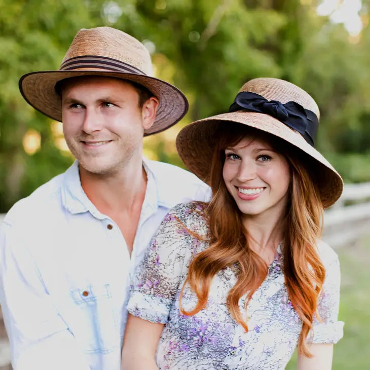 Somerset Bow Woven Palm Hat